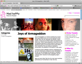 Mad haPPy Music & Theater Portal